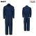 Navy - Bulwark QC24 - Men's iQ Series Mobility Coverall - Lightweight #QC24NV