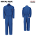 Royal Blue - Bulwark QC24 - Men's iQ Series Mobility Coverall - Lightweight #QC24RB