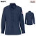 Navy - Bulwark QS23 - Women's iQ Series Woven Shirt - Lightweight Comfort #QS23NV