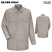 Silver Gray - Bulwark SWW2 - Men's Welding Work Shirt - Flame Resistant #SWW2SY