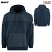 Navy - Bulwark SMM4 - Men's Fleece Hoodie - Flame-Resistant #SMM4NV