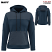 Navy - Bulwark SMM5 - Women's Fleece Hoodie - Flame-Resistant #SMM5NV