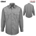 Gray - Horace Small HS13 - Men's Ripstop Shirt - New Dimension #HS13GY