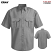 Gray - Horace Small HS14 - Men's Ripstop Short Sleeve Shirt - New Dimension #HS14GY