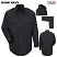 Dark Navy -Horace Small HS15 - Men's Poplin Shirt - New Dimension Plus Long Sleeve #HS1520