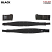 Black - Boulder Bag Comfort Tool Belt with Quick Release Buckle #500