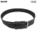 Black - Boulder Bag Web Belt with Metal Buckle #514
