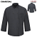 Charcoal - Red Kap 042X - Men's Chef Coat with OilBlok + MIMIX #042XCH