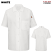 White - Red Kap 501X - Women's Cook Shirt with OilBlok + Mimix - Short Sleeve #501XWH