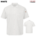 White - Red Kap 502X - Men's Cook Shirt with OilBlok + Mimix - Short Sleeve #502XWH