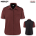 Merlot Heather w/ Black Mesh - Red Kap 501W - Women's Airflow Cook Shirt - with OilBlok #501WML