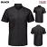 Black - Red Kap SX46 - Men's Pro+ Work Shirt - Short Sleeve with Oilblok and Mimix #SX46BK