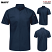 Navy - Red Kap SX46 - Men's Pro+ Work Shirt - Short Sleeve with Oilblok and Mimix #SX46NV