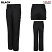 Black - Red Kap PX62 - Men's Pro Pant - with Mimix #PX62BK