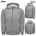 Gray - Red Kap HJ10 - Performance Work Hoodie - with SafeCinch #HJ10GY