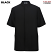 Black - Edwards Solid Color Service Shirt # 4278-010