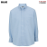 Blue - Edwards Men's Long Sleeves Oxford Shirt # 1077-001