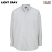 Light Gray - Edwards Men's Long Sleeves Oxford Shirt # 1077-006