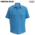 Medium Blue - Edwards Unisex Security Short Sleeve Shirt # 1225-611
