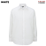 White - Edwards 1291 - Men's Batiste Cafe Shirt - Long Sleeves #1291-000
