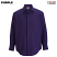 Purple - Edwards 1291 - Men's Batiste Cafe Shirt - Long Sleeves #1291-053