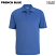 French Blue - Edwards 1507 Men's Mini-pique Polo - Snag-Proof #1507-061