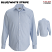 Blue/White - Edwards Men's Long Sleeve Non-Iron Dress Shirt #1978-935