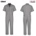 Gray - Dickies Men's Short Sleeve Coverall #3339GY