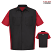 Black/Red - Red Kap Audi Short Sleeve Alternative Tech Shirt #SY24AD