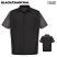Black/Charcoal - Red Kap Short Sleeve Crew Shirt #SY20BC