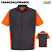 Charcoal/Orange - Red Kap Short Sleeve Crew Shirt #SY20CO
