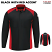 Black with red accent -  Red Kap Toyota Long Sleeve Ripstop Technician Shirt #SY14TT
