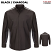 Black / Charcoal - Red Kap SY14IN Infiniti Technician Shirt - Short Sleeve #SY14IN