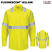 Flourescent Yellow - Red Kap Men's Hi-Visibility Ripstop Class 2 Level 2 Long Sleeve Work Shirt #SY14HV