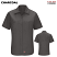 Charcoal - Red Kap SX21 - Women's Mimix Work Shirt - Short Sleeve #SX21CH