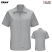 Gray - Red Kap SX21 - Women's Mimix Work Shirt - Short Sleeve #SX21GY