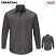 Charcoal - Red Kap SX10 - Men's Mimix Work Shirt - Long Sleeve #SX10CH