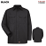 Black - Red Kap Utility Long Sleeve Work Shirt #ST52BK