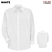 White - Red Kap Women's Soft Collar Oxford Short Sleeve Dress Shirt #SS16WH