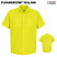 Fluorescent Yellow - Red Kap SS24 Enhanced Visibility Short Sleeve Shirt #SS24YE
