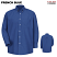 French Blue - Red Kap SR70 Men's Executive Button-Down Long Sleeve Shirt #SR70FB