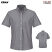 Gray - Red Kap SR61 Women's Executive Button-Down Short Sleeve Shirt #SR61GY