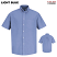 Light Blue - Red Kap Men's Executive Short Sleeve Button-Down Shirt #SR60LB