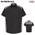 Black/Silver - Red Kap Motorsports Short Sleeve Shirt #SP28BG