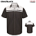Gray/Black - Red Kap Men's Lexus Short Sleeve Technician Shirt #SP24LX