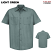 Light Green - Red Kap Men's Industrial Short Sleeve Work Shirt #SP24Lg