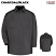 Charcoal/Black - Red Kap Motorsports Long Sleeve Shirt #SP18CB