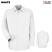 White - Red Kap Men's Specialized Pocketless Long Sleeve Shirt #SP16WH
