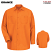 Orange - Red Kap Men's Industrial Long Sleeve Work Shirt #SP14OR