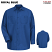 Royal Blue - Red Kap Men's Industrial Long Sleeve Work Shirt #SP14RB